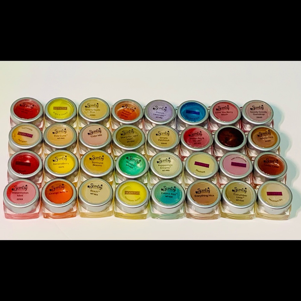 32 Scentsy Mini Testers